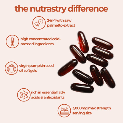 Nutrastry™ Pumpkin Seed Oil Capsules